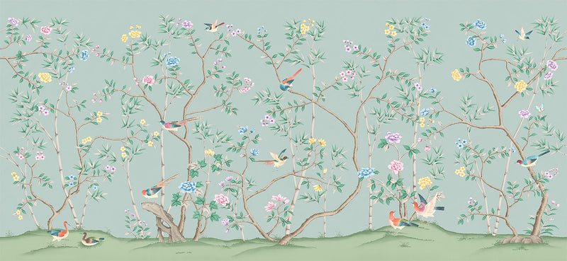 The Garden of Dreams - Duck Egg Mural