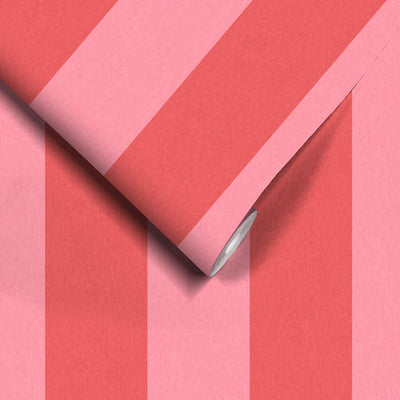 Awning Stripe Candy Cane Wallpaper