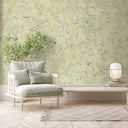 Onism Olive Green Wallpaper