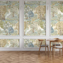 Enchanted Gardens Mint Wallpaper