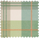 Tartanowski Olive Green Linen Fabric