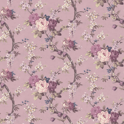 Ditsy Floral in Smokey Heather Wallpaper By Woodchip & Magnolia