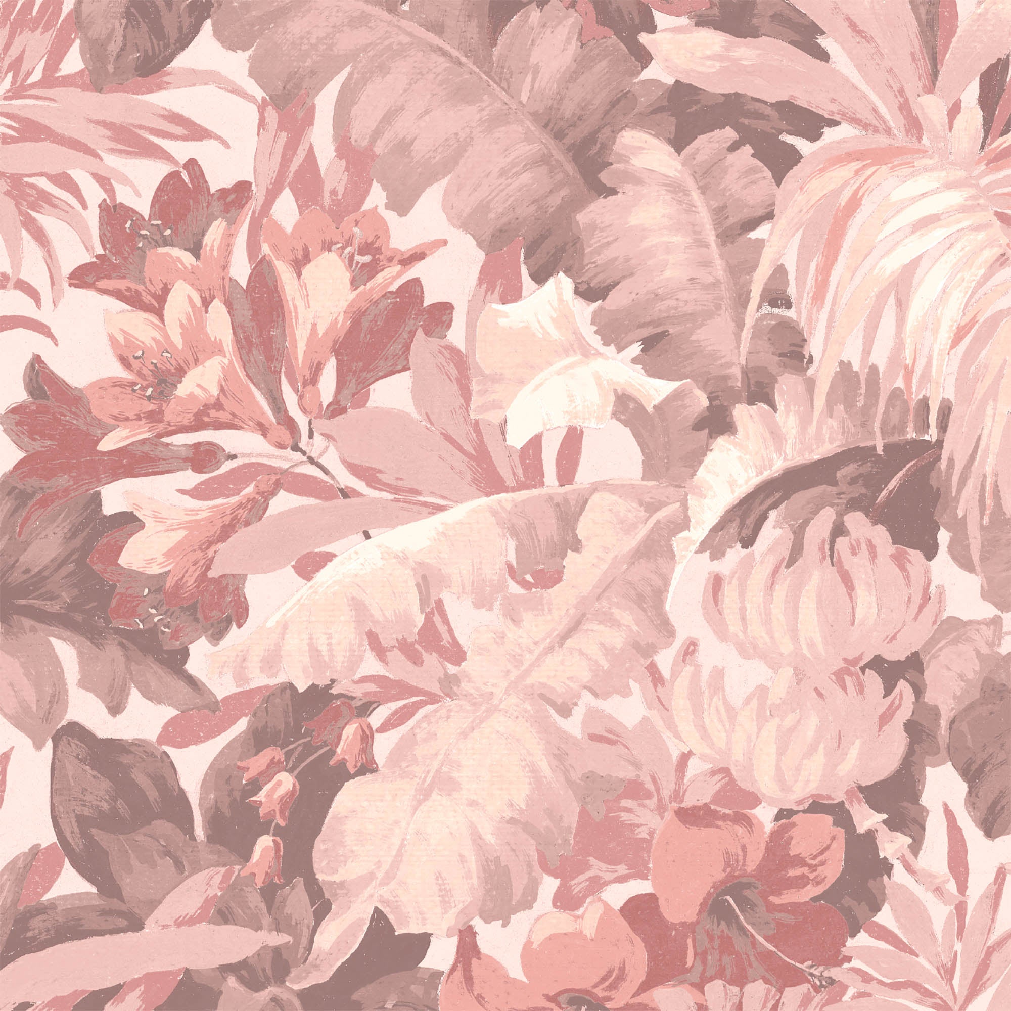 Canopy Blush Pink Wallpaper by Woodchip & Magnolia