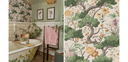 Real Rooms: Crane Birds in Nicky's bathroom