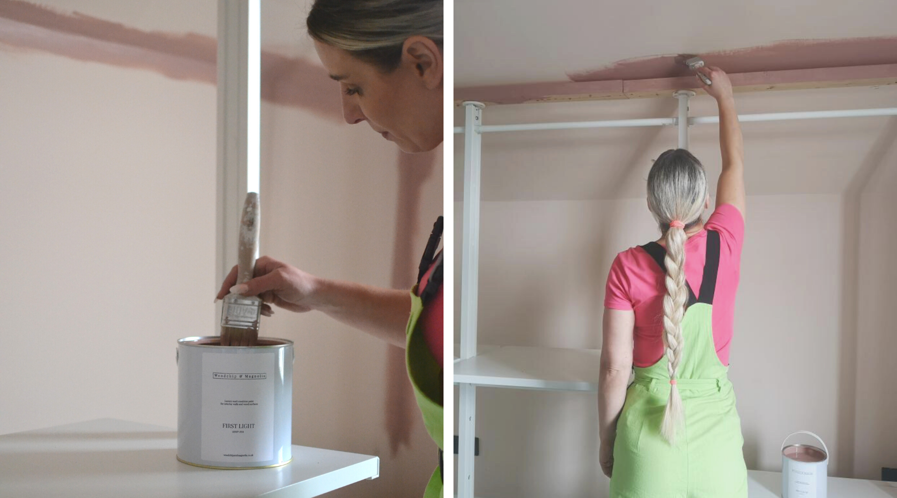 How to Use Masking Tape When Painting Woodchip & Magnolia