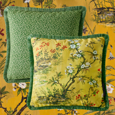 Rivington Yellow Cushion