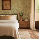 The Quiet Meadow Green Tea Mural