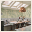 Meadow Whisper Sage Green Wallpaper
