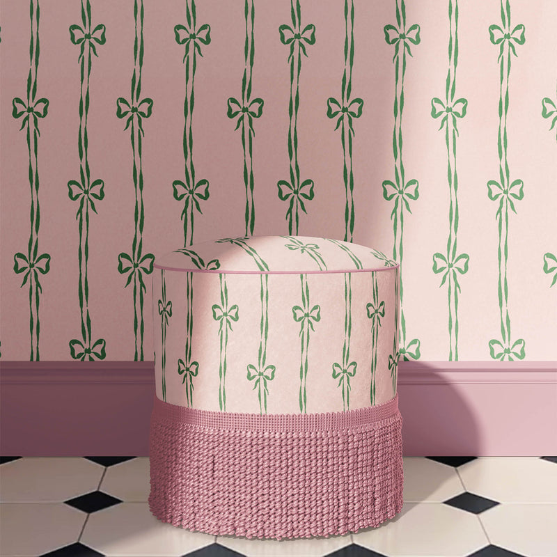 Bow Peep Pink Apple Wallpaper