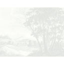 Peaceful Countryside Grey Mural