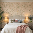 Meadow Whisper Vintage Peach Wallpaper
