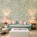 Meadow Whisper Country Blue Wallpaper