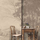 Zephyr - Just Trees Vintage Sepia Mural (286x228)