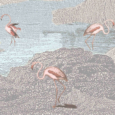 Flamboyance Flamingos Ready Made Mural