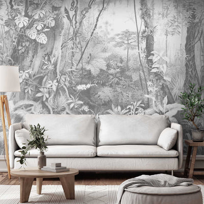 Tropical Paradise Mono Mural