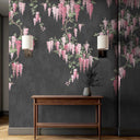 Wisteria Noir Mural