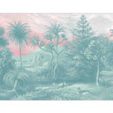 Sunrise Teal Ready Made Mural