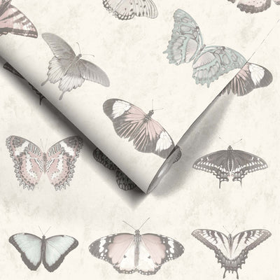 Lepidoptera Pastel Wallpaper