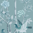 The Garden of Dreams - Teal Ready Made Mural