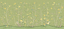 The Garden of Dreams - Chartreuse Mural