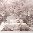 Biome Blush Pink Ready Made Mural