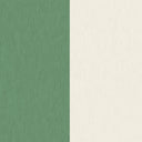 Awning Stripe Green/Magnolia Linen Fabric