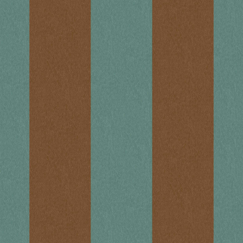 Awning Stripe Jade Wallpaper