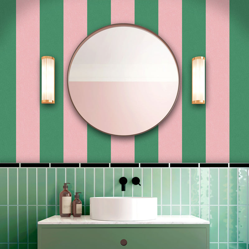 Awning Stripe Watermelon Wallpaper