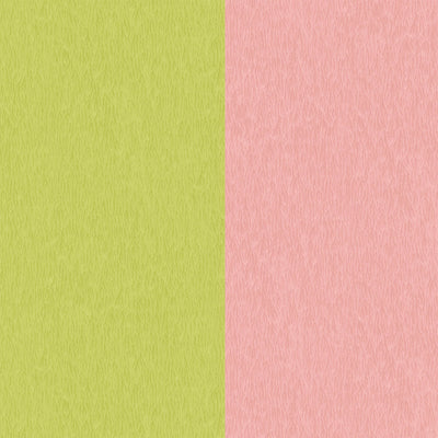 Awning Stripe Lime Rose Wallpaper