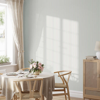 Matchstick Cornflower Blue Wallpaper