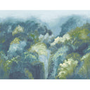 Pastoral Ink Blue Ready Made Mural