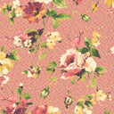 Lancashire Rose Rhubarb Pink Wallpaper