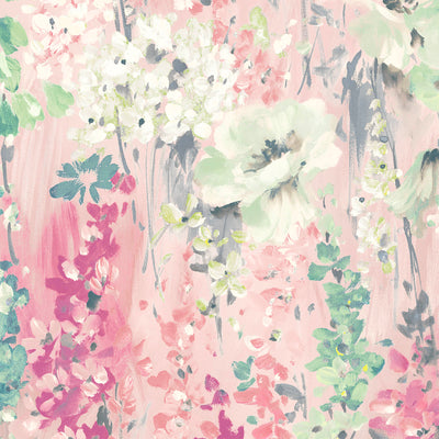 Wilderness Shell Pink Wallpaper