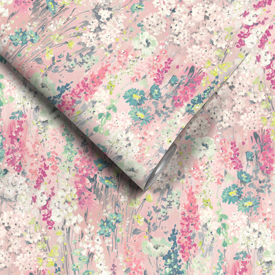 Wilderness Shell Pink Wallpaper