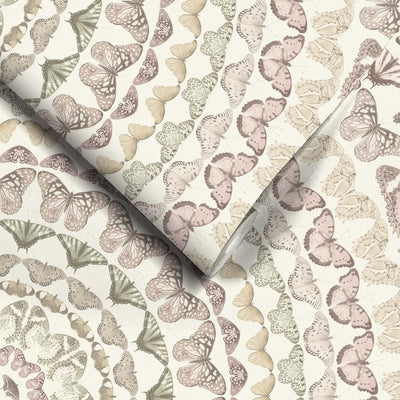 Papilion Pastel Wallpaper