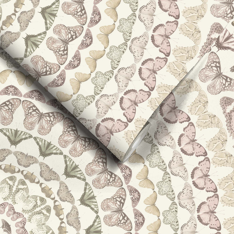 Papilion Pastel Wallpaper