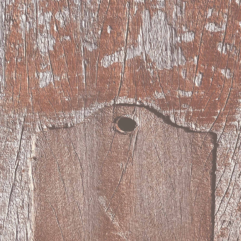 Driftwood Plank Rust Wallpaper