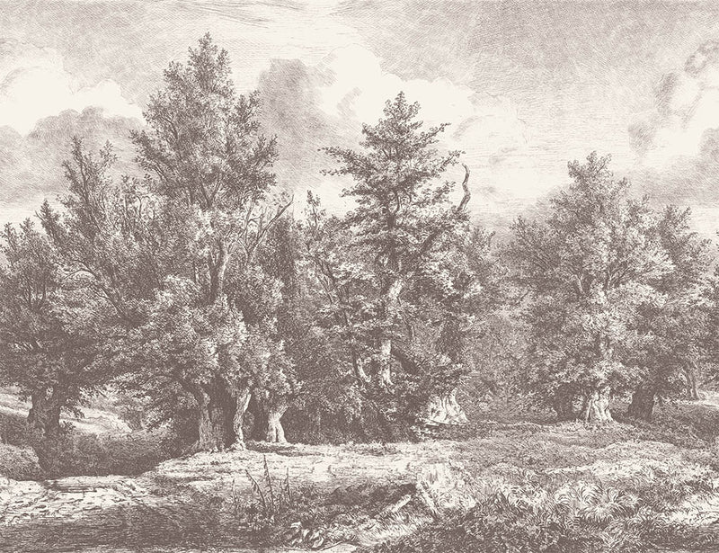 Lark Hill Umber Mural