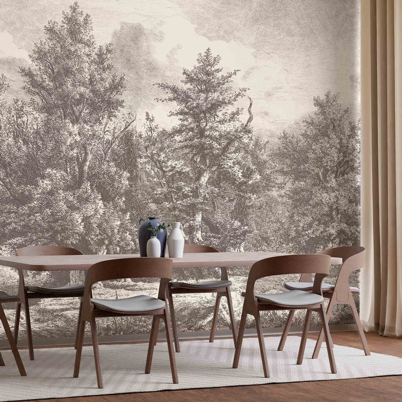 Lark Hill Umber Mural