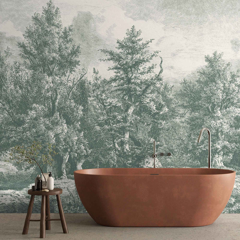 Lark Hill Emerald Mural