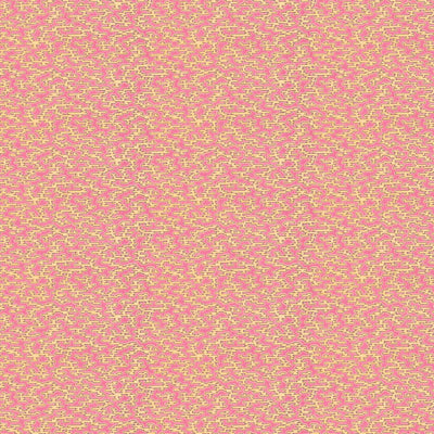 Rubigo Rhubarb Pink Wallpaper