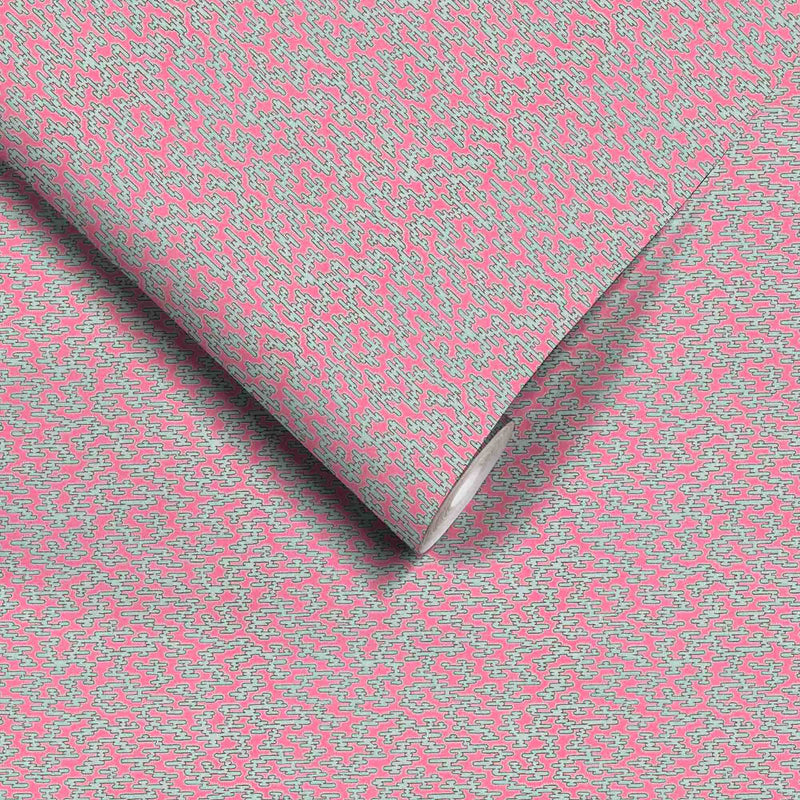 Rubigo Bubblegum Pink Wallpaper