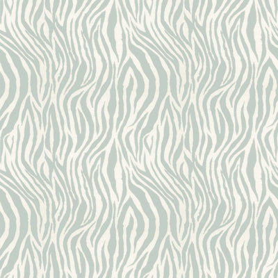 Debra Zebra Darwen Blue Wallpaper