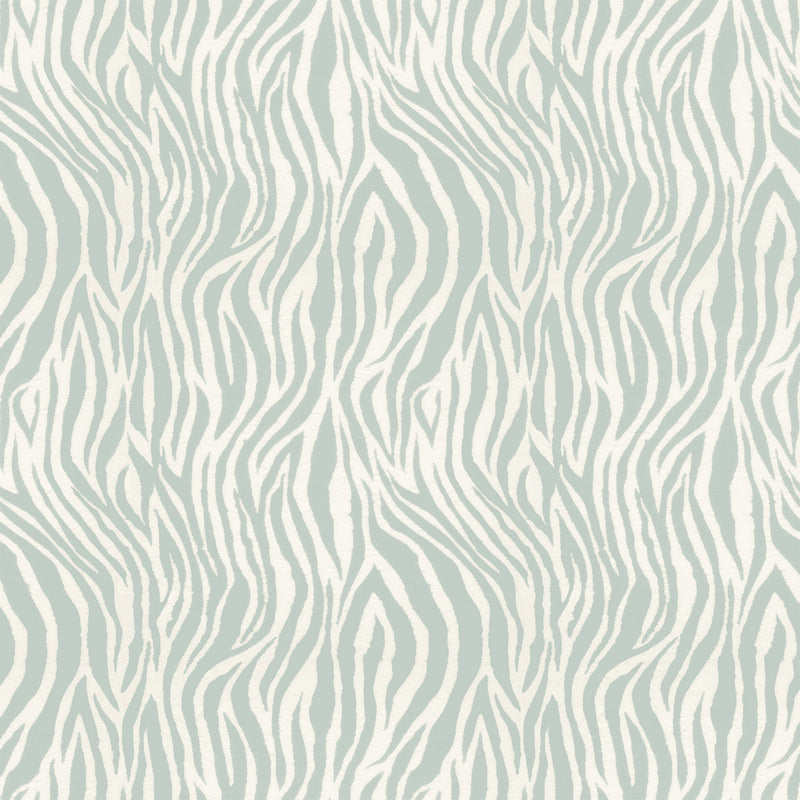 Debra Zebra Darwen Blue Wallpaper