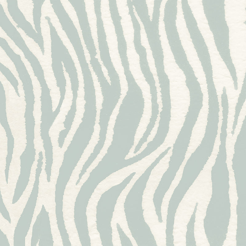 Debra Zebra Darwen Blue Wallpaper