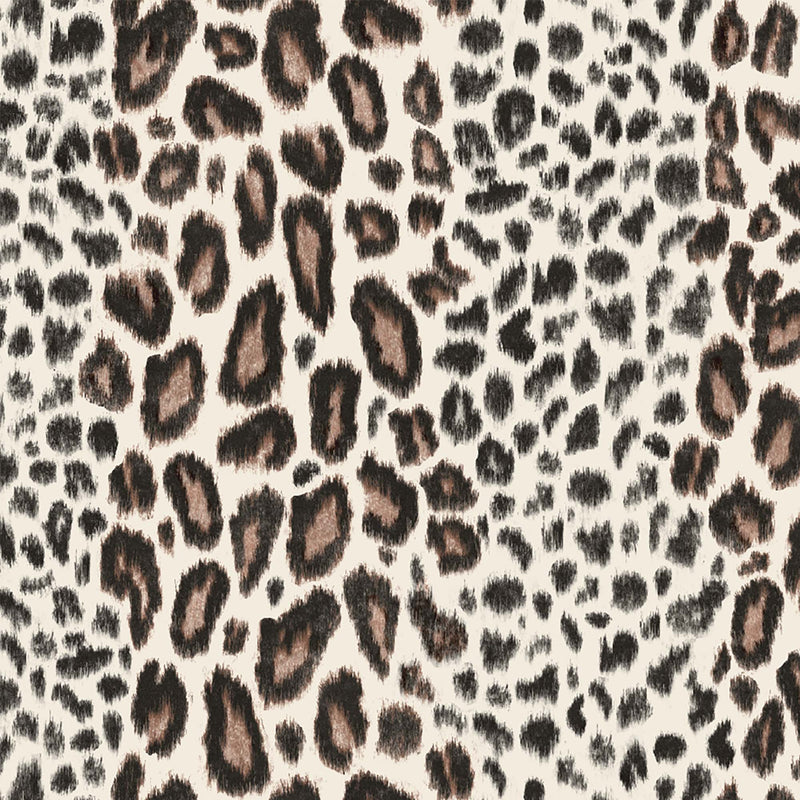 Tabby Kat Brunette Stripe Wallpaper