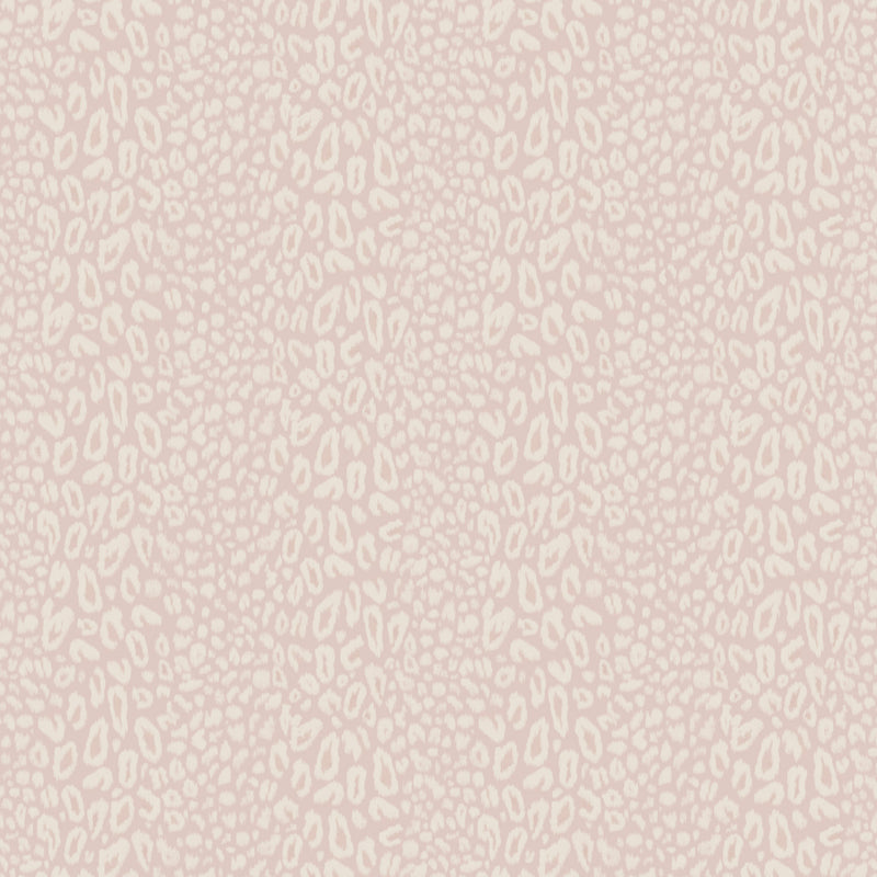 Tabby Kat Powder Pink Stripe Wallpaper