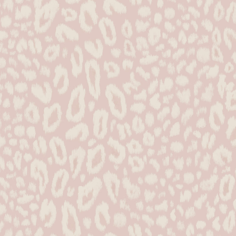 Tabby Kat Powder Pink Stripe Wallpaper