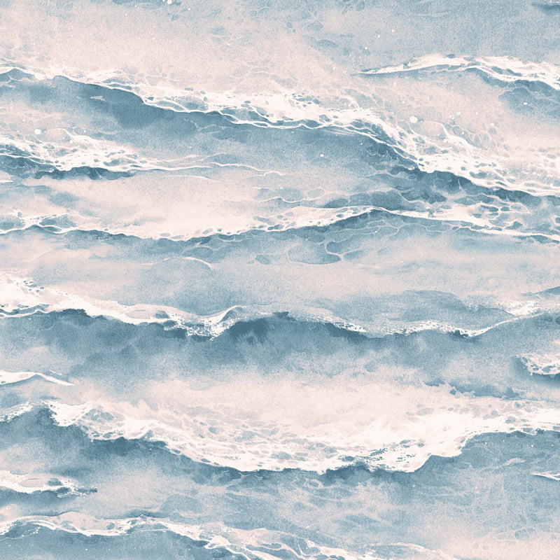 Ebb & Flow Sea Wave Ocean Sunset Wallpaper