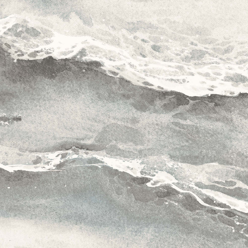 Ebb & Flow Sea Wave Storm Wallpaper